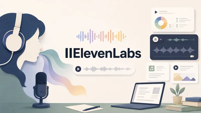 ElevenLabs 日本語完全ガイド2026：料金・商用利用・API活用まで徹底解説