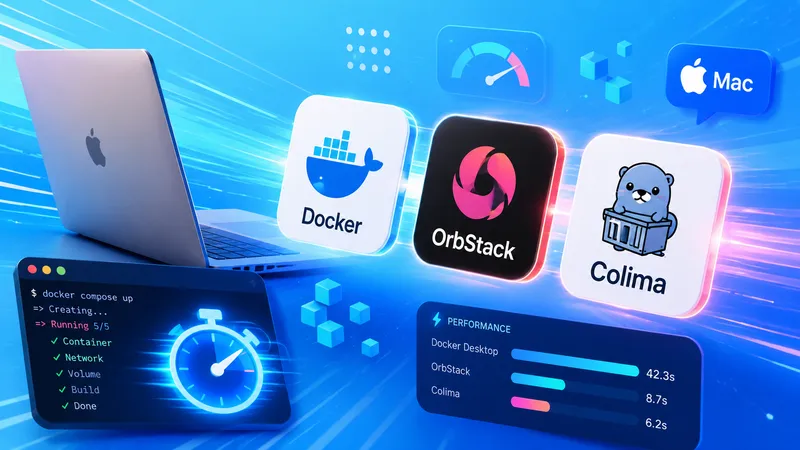 MacのDockerが重い・遅い問題を解決する2026——OrbStack・Colima・Limaを比較して選ぶ